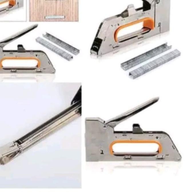 

우 GUN TACKER steples tembak sofa jok motor dekor 4-6-8mm ✦