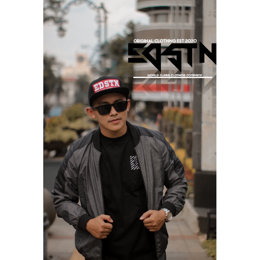 Topi Snapback Trucker Jaring Premium Original Clothing EDSTN Unisex COD Jaring