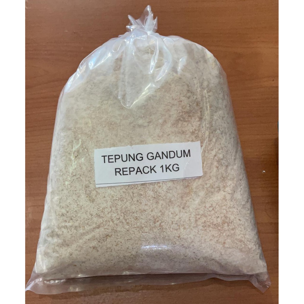 

Tepung Gandum Utuh Utuh 1kg - Naturich Whole Wheat Flour Repack 1kg