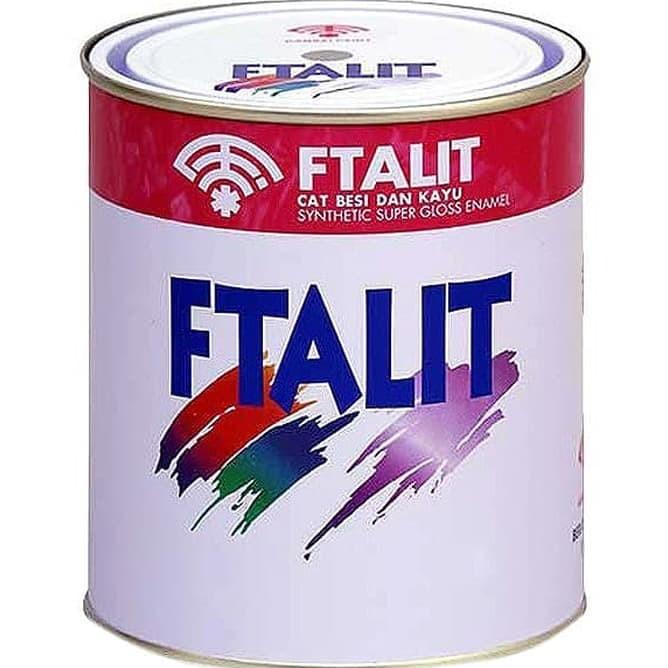 Cat Ftalit (5 Kg) - Cat Minyak Untuk Kayu / Besi (Super White / 731)
