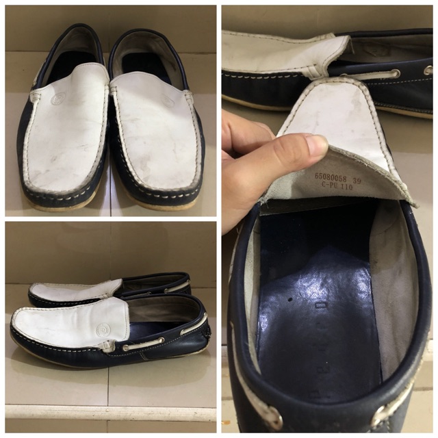 Pedro sepatu biru putih ukuran 39