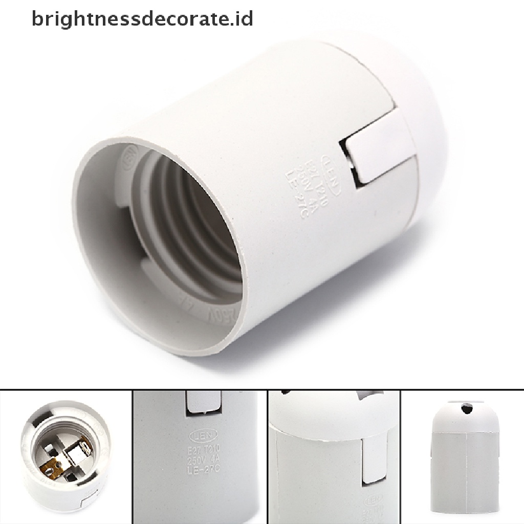 (birth) Fitting Lampu Bohlam ES E27 M10 Dengan Sekrup