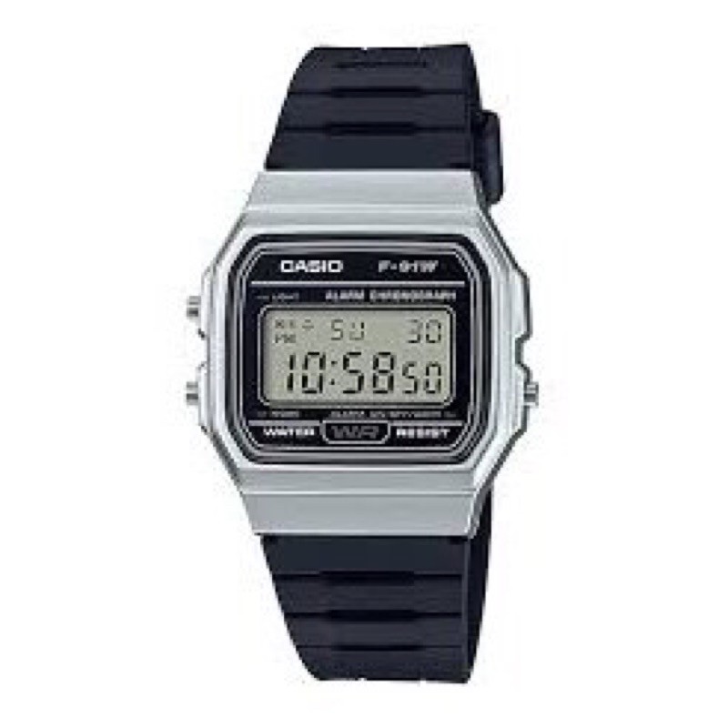 JAM TANGAN CASIO F-91W-3DG F 91W 3D F91W F-94W F-91WM ORIGINAL RESMI