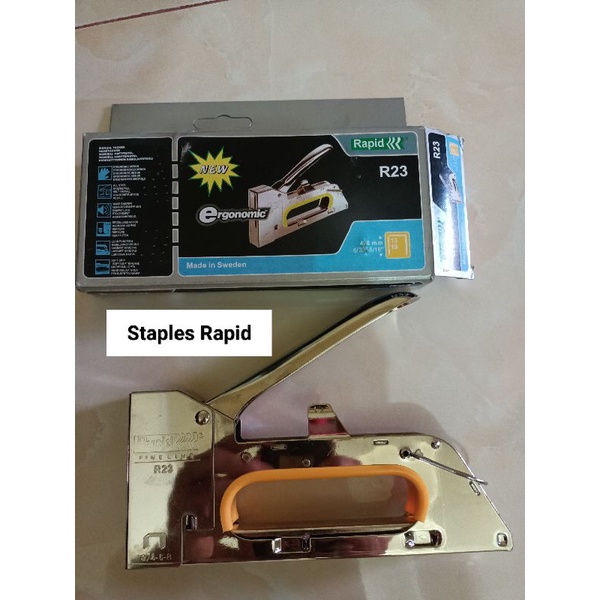 

Staples tembak Rapid