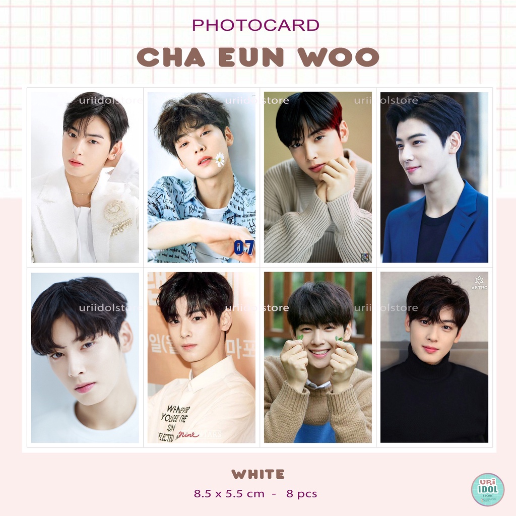 CHA EUN WOO PHOTOCARD - CHA EUN WOO - Photocard Cha Eun Woo - ASTRO - TRUE BEAUTY
