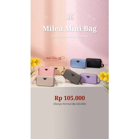 MILEA BAG JIMS HONEY ( No BOX)