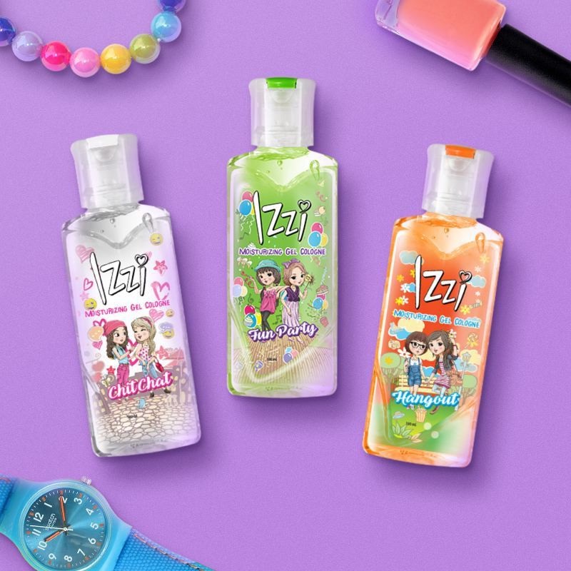 [BOGOF Aiken 100 ml] Izzi Moisturizing Gel Cologne 100mL | Izzi Korean Gel Cologne