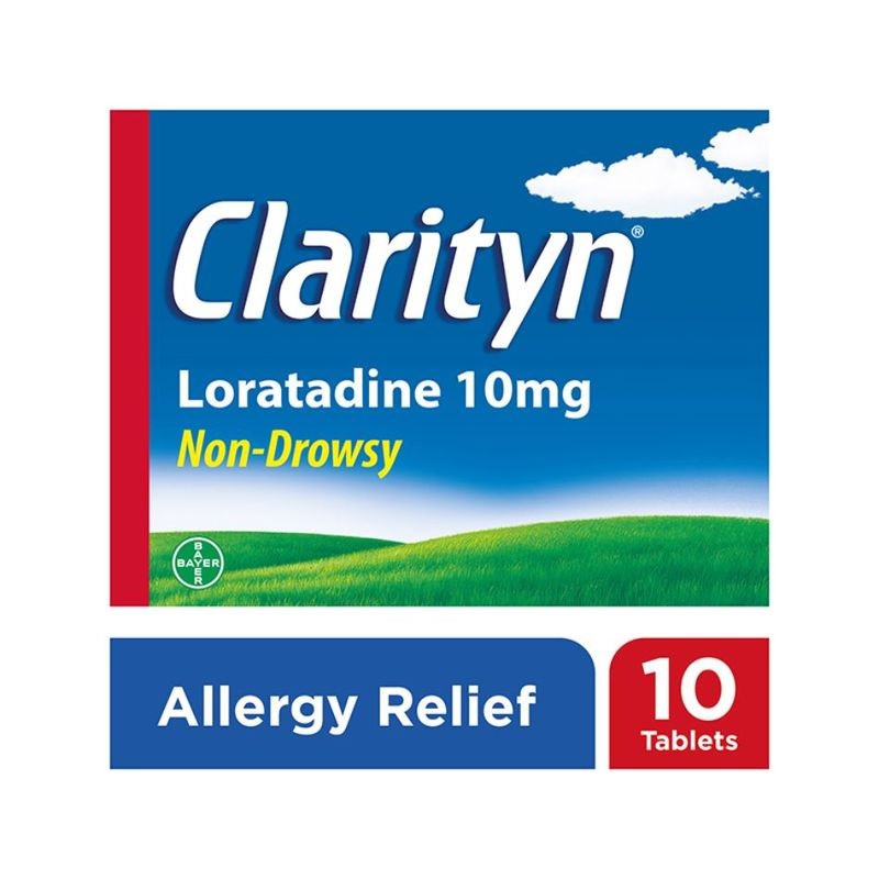 Clarityn Non-drowsy 24H Allergy Relief 10 tablets