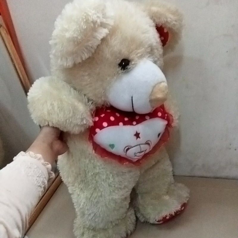 Boneka Panda Love Bahan Dakron Asli EmPuk dan Lembut