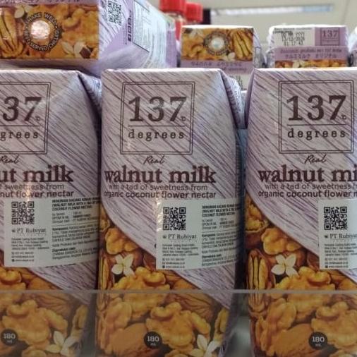 

populer] 137 Degrees Walnut Milk Ori 180ml/Susu Rasa Kacang Kenari Asli