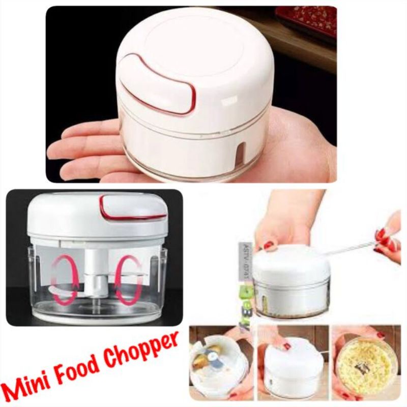 BLENDER TARIK  alat gerus makanan mini chopper / mini chopper tarik blender tarik manual penghalus bumbu bawang daging