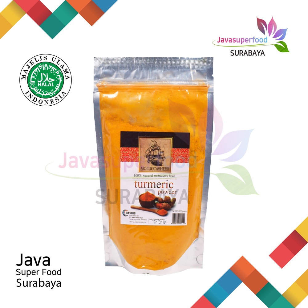 

Kunyit Bubuk Asli / Premium Turmeric Powder 200gr