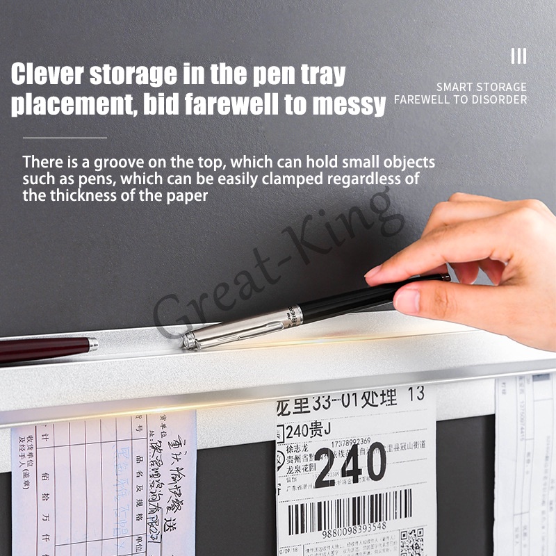 

RB Ticket Holder Tab Grabber Bill Receipt Check Holder Kitchen Bar Bill Organizer Decor Menu Keeping