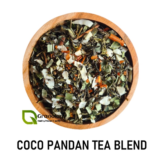 

Green Tea with Coconut & Pandan / Coco Pandan Tea (10 gram)