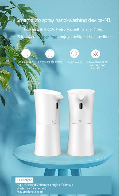 Smart auto spray handwash device / mesin otomatis penyemprot tangan