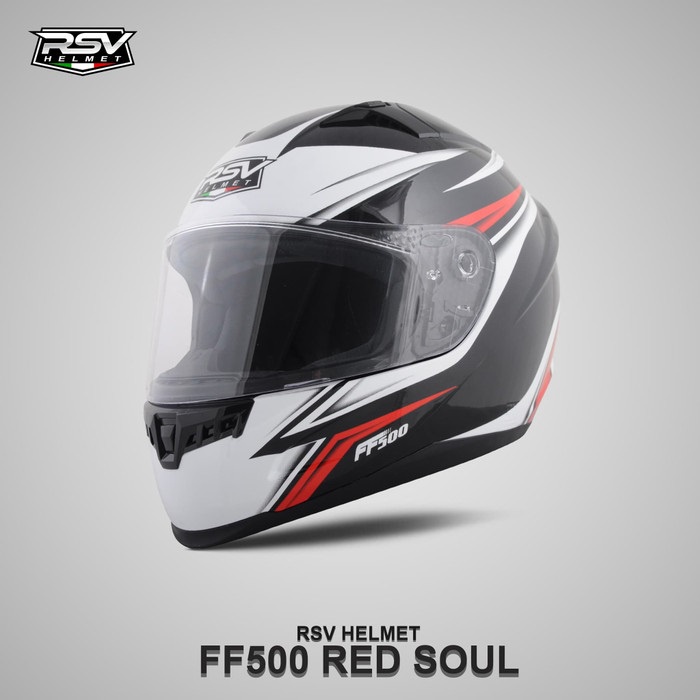 Helm RSV FF500 Red Soul