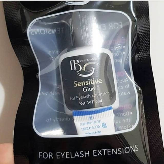 IB BEAUTY SENSITIVE GLUE/ IB BEAUTY HITAM/ LEM EYELASH EXTENSION