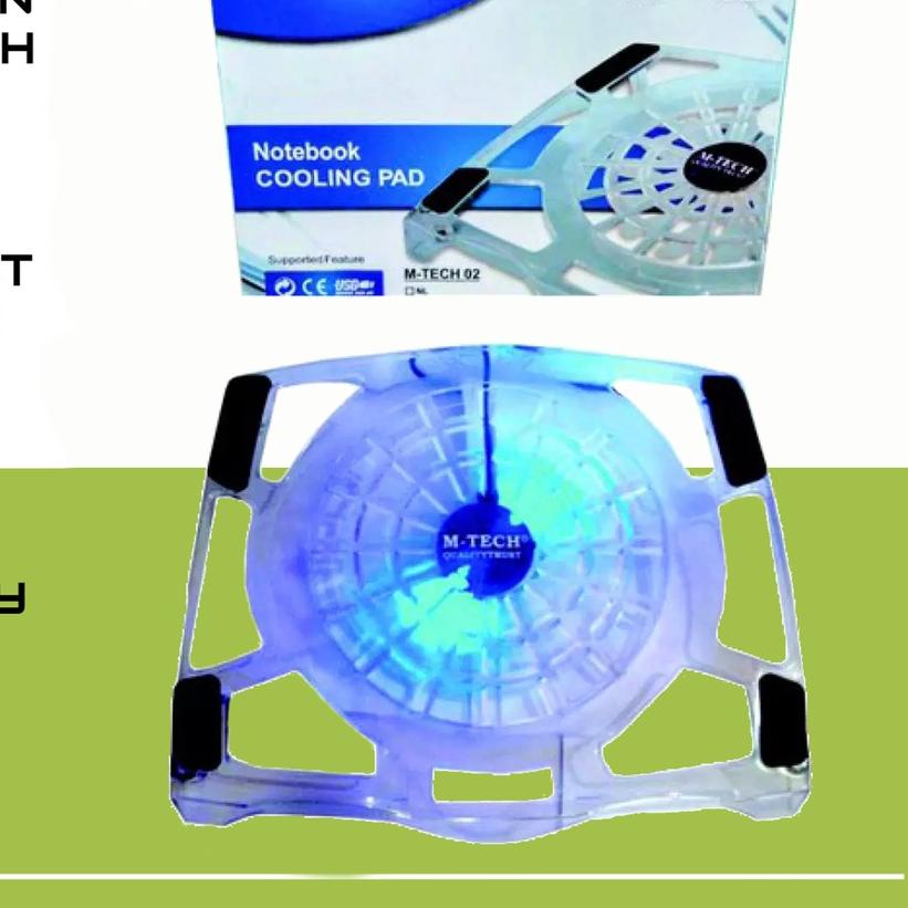 COOLING PAD LAPTOP RGB/PENDINGIN LAPTOP/KIPAS LAPTOP/COOLING FAN LAPTOP GAMING RGB