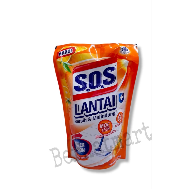 SOS Floor Cleaner (Pembersih lantai) REFILL 750 ML