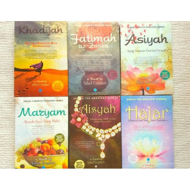 Paket Serial Wanita Penghuni Surga 6 Buku By Sibel Eraslan Shopee Indonesia
