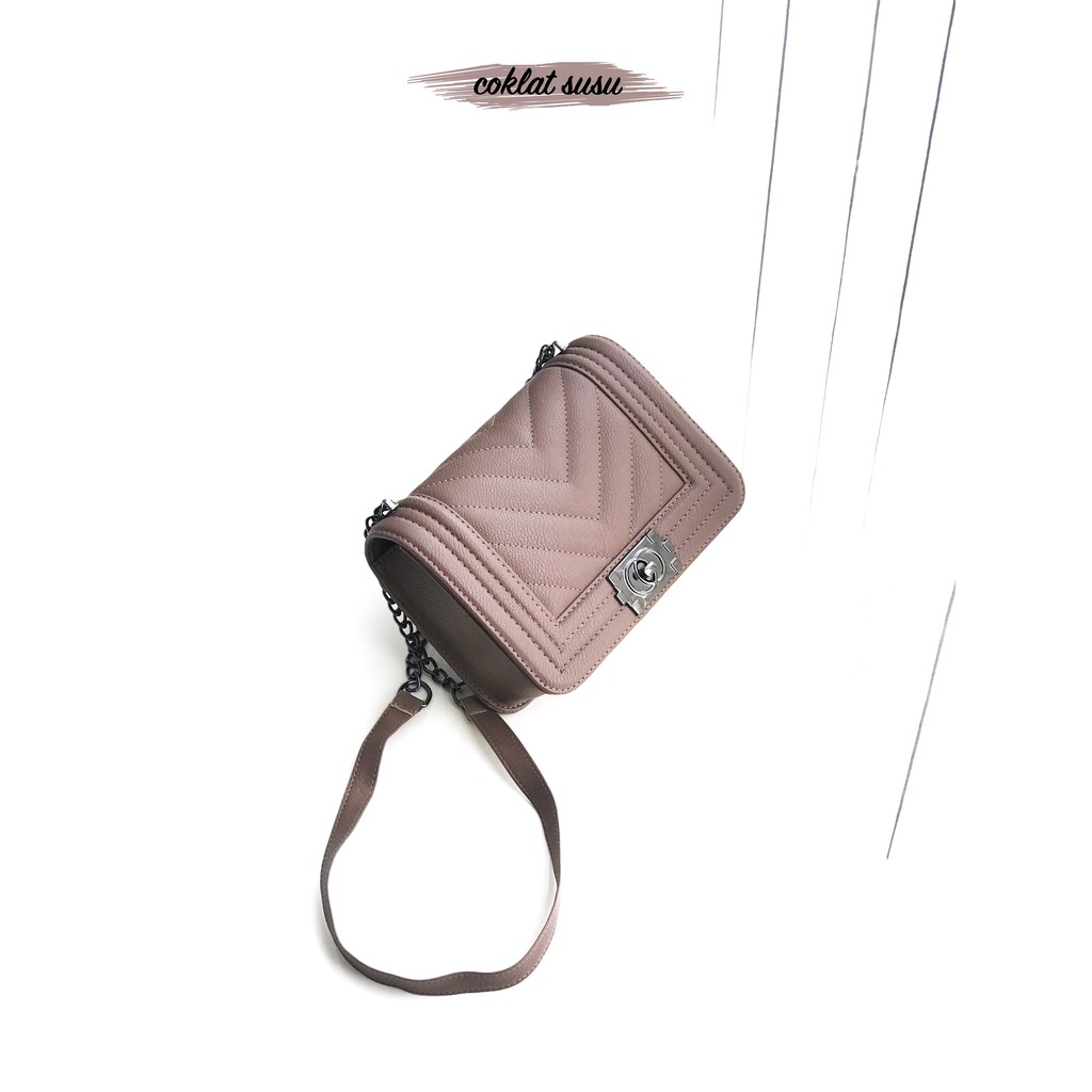 Slingbag Meidi Embos - Tas Selempang Wanita