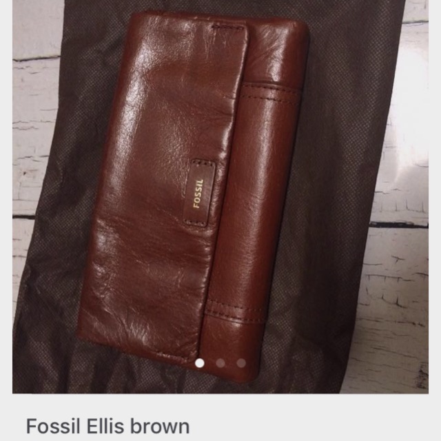 Fossil Ellis Wallet Brown SOLD
