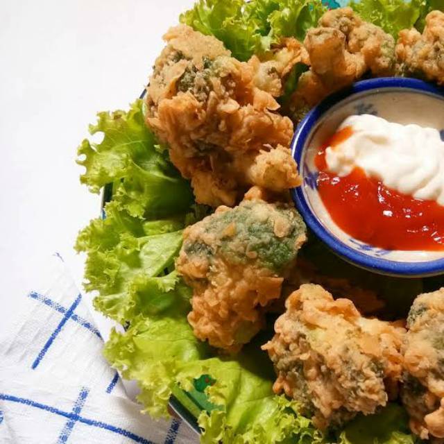 

Kentucky fried vegetable