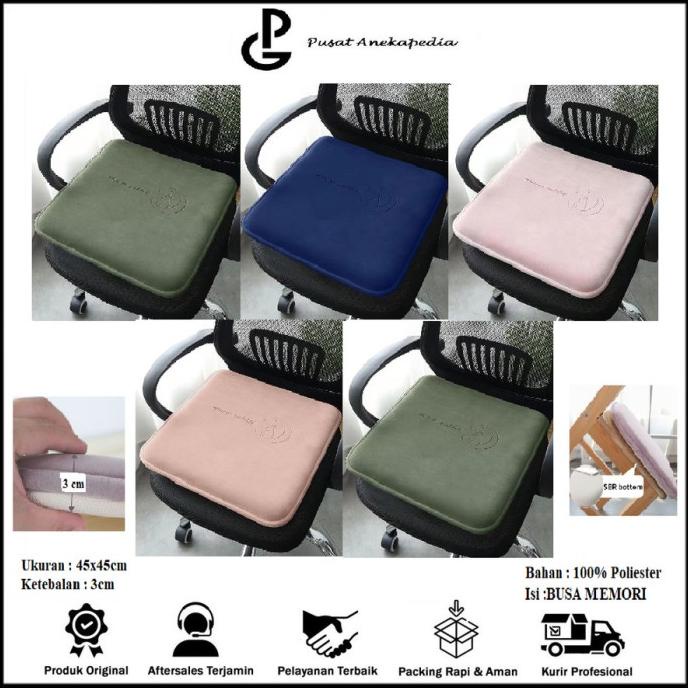 Bantal Alas Kursi Lembut Motif - Bantal Alas Duduk Kursi Kayu 45 cm