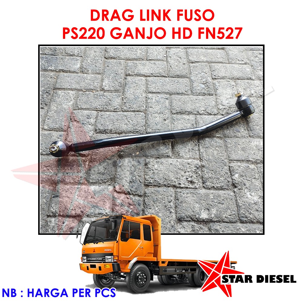 MC610225 DRAG LINK FUSO PS220 GANJO HD FN527 MITSUBISHI FUSO GANJO HD PS 220 GANJO ORANGE DRAT LINK 