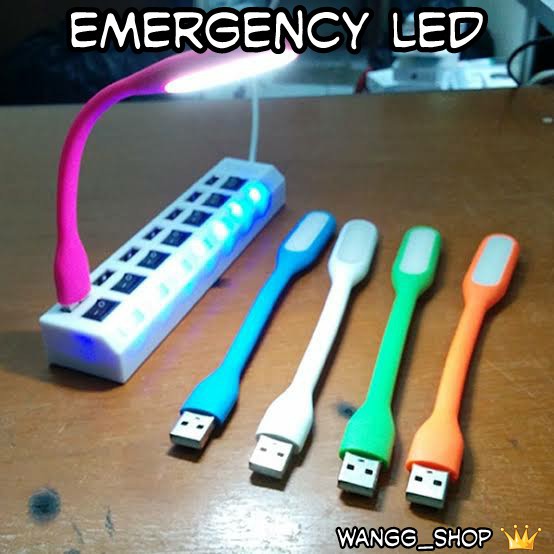 LAMPU FLEKSIBEL USB LAMPU EMERGENCY / EMERGENCY STICK USB SIKAT