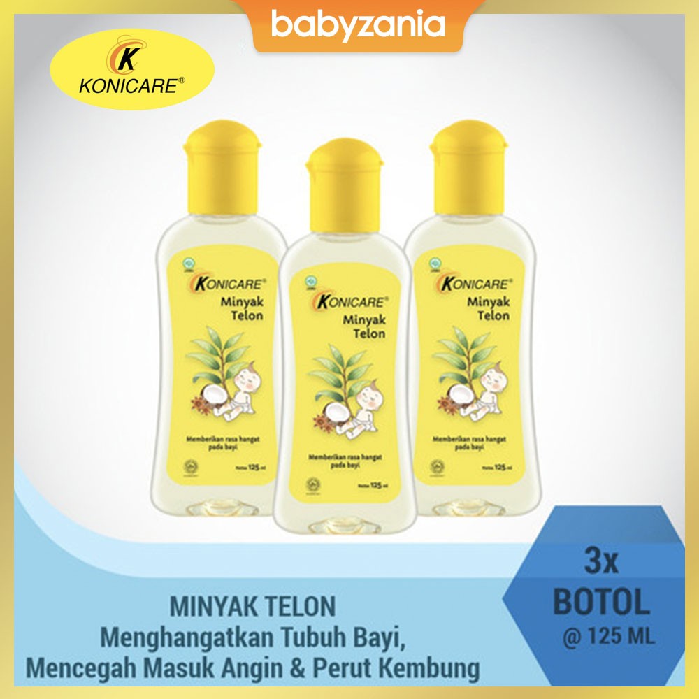 Konicare Minyak Telon 3 PACK - 125ml