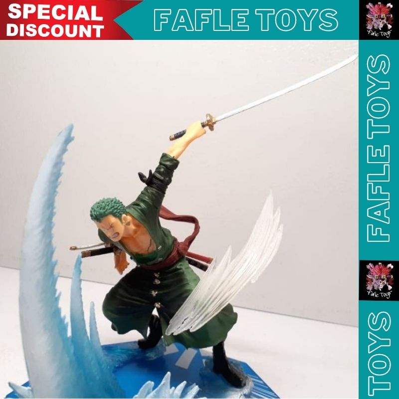 FZO figuarts Zero One Piece / Action Figure Zoro Slash Version / Roronoa Zoro Action Figure / Zoro O