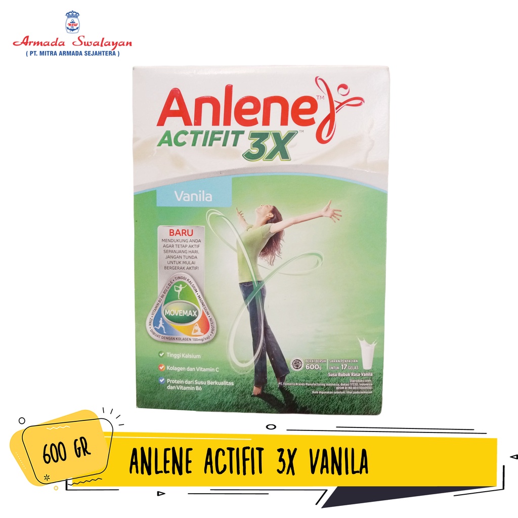 

Anlene Actifit 3x 600g All Variant