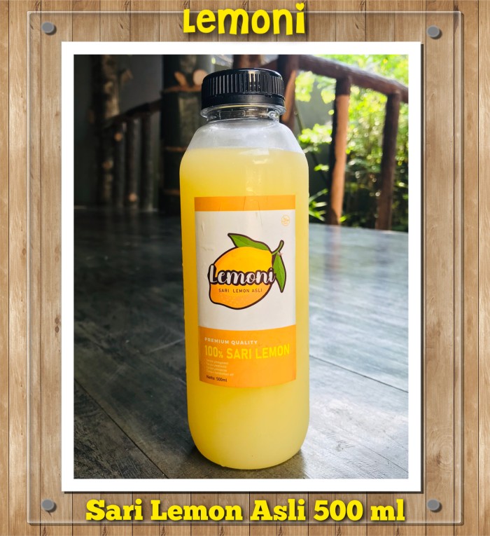 

Lemoni Sari Lemon Asli 500 ml - Minuman Wajib di masa Pandemi