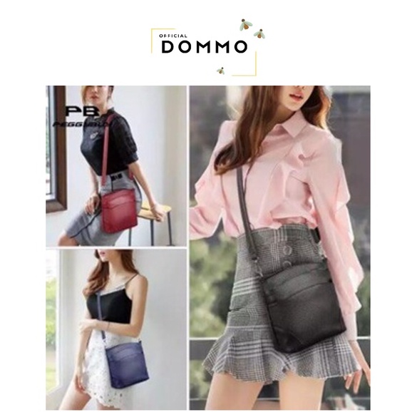 [LOKAL] DOMMO - D1189 AKIKO Tas Selempang Wanita MORYMONY DARI JAKARTA BISA COD