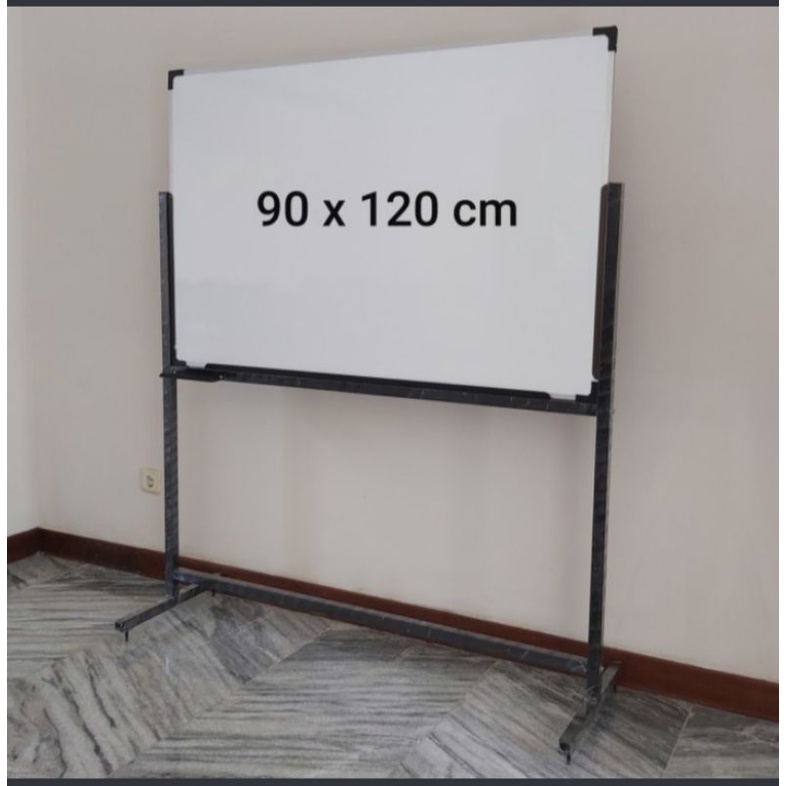 kaki papan tulis ukuran 90 x 120 cm