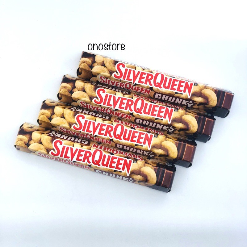 

Silverqueen Chunky Bar Cashew 85 gram/85 gr/85