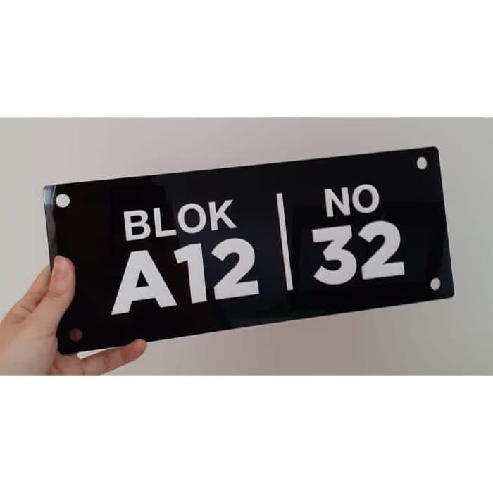 

Unik NOMOR RUMAH ACRYLIC TIMBUL 30X12 Terlaris