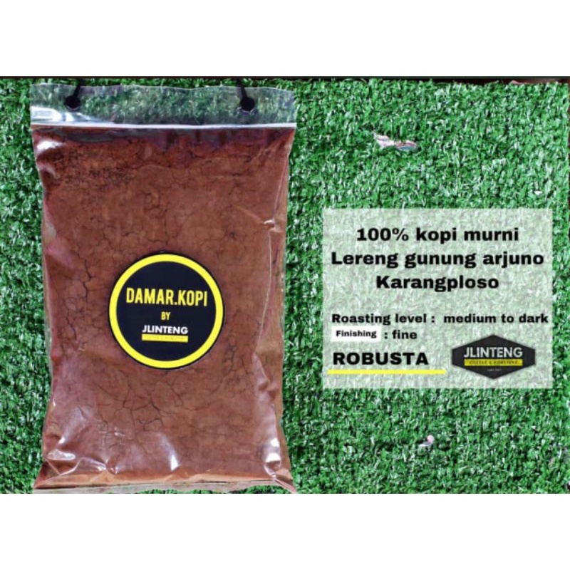 

Kopi Robusta 400 GRAM - Pilih Roastbean atau bubuk halus