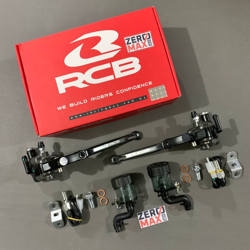 Master Rem RCB Racing Boy S1 Kanan Kiri 17mm Titanium New PCX 160 Vario 160 ABS