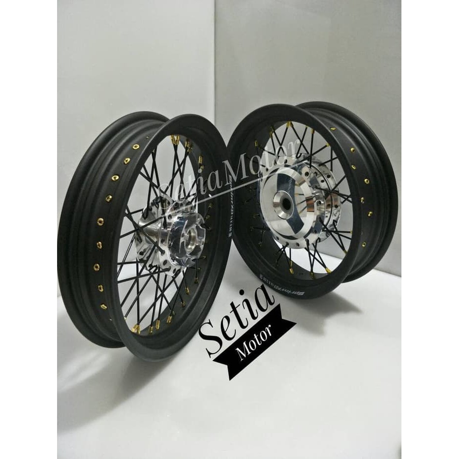 Jual Velg Vario 110 Beat Scopy Lebar 250 X 350 Ring Sepaket Jari Jari Variasi Motor Indonesia Shopee Indonesia