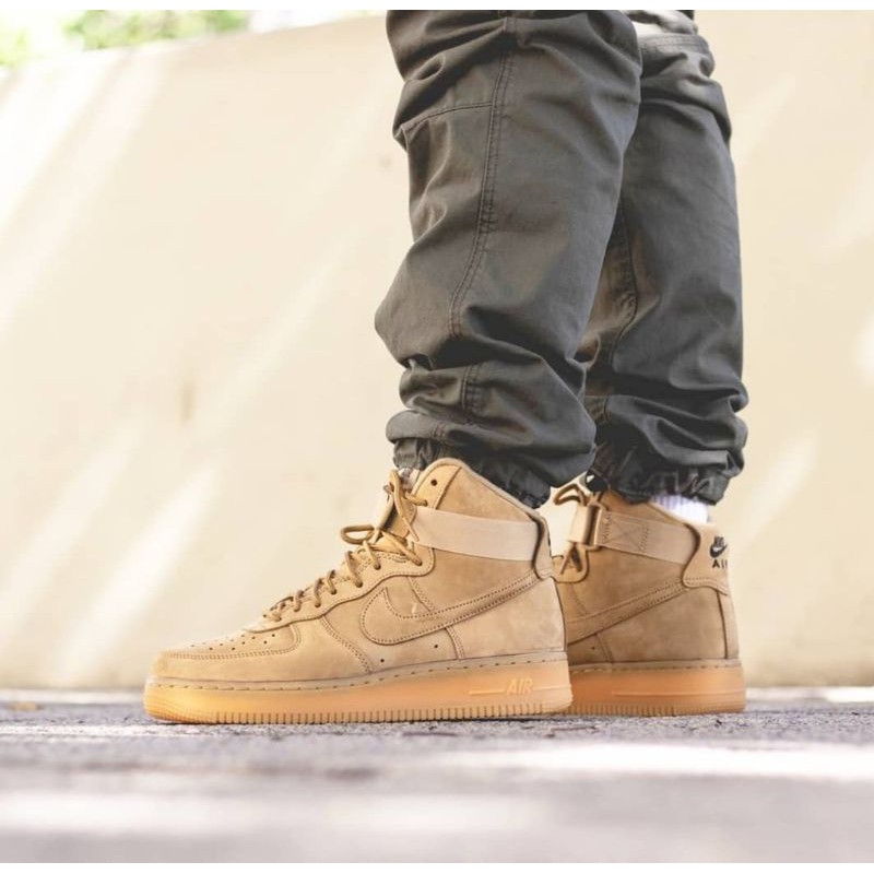 Sepatu Nike Air Force 1 Mid Wheat