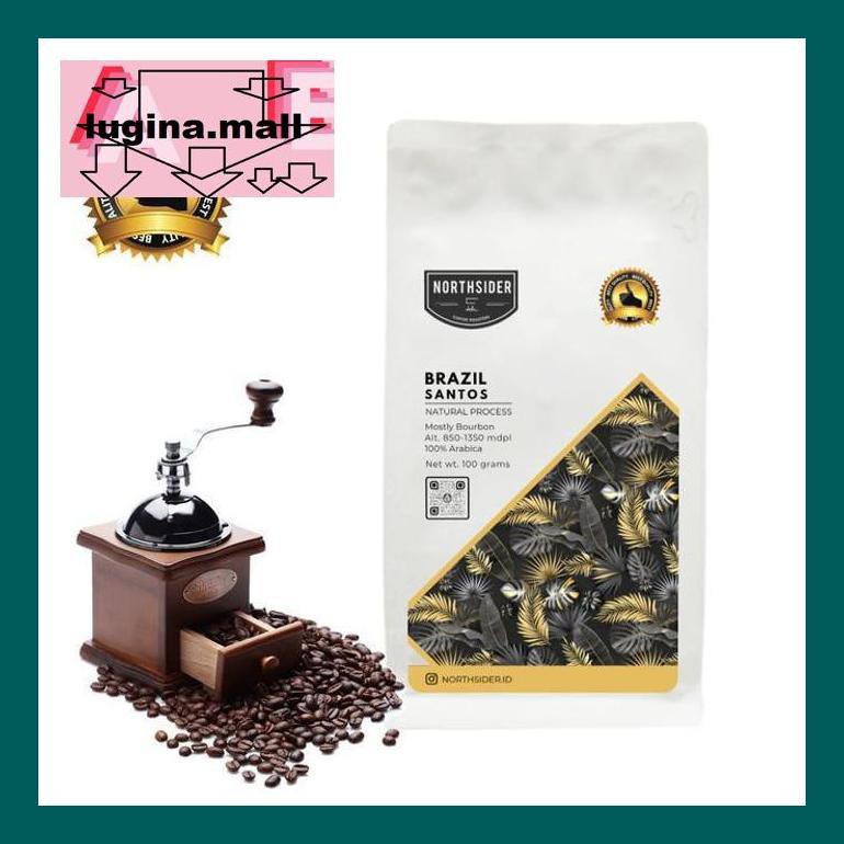 

Koptlu50G Biji Kopi Arabika Brazil Santos Natural -100Gr Northsider Coffee - Biji Kopi Lud5Sc