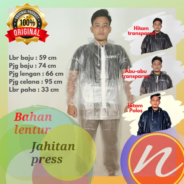 JAS HUJAN Transparan JAS HUJAN Polkadot JAS HUJAN Dewasa JAS HUJAN Pria JAS HUJAN Wanita ORIGINAL