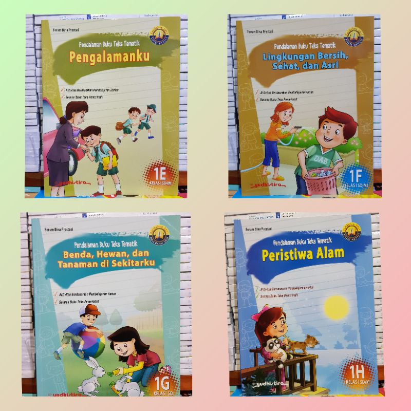 Pendalaman Buku Tek ( PBT) Tematik, SD/Mi kelas 1 E F G H K13 revisi