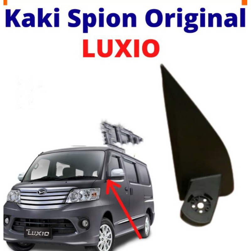 dudukan kaki spion luxio kanan/kiri 2012,2014,2016,2017