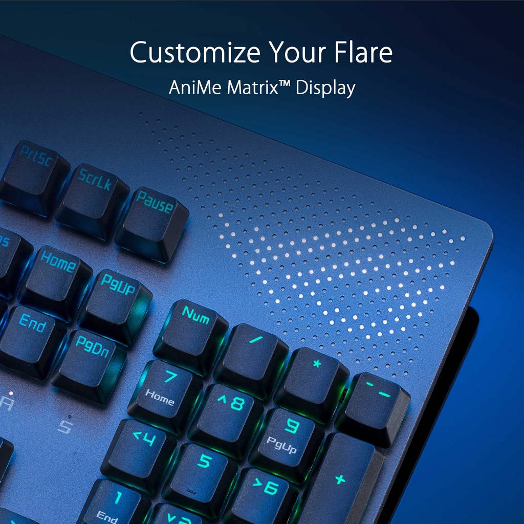 ASUS ROG STRIX FLARE II ANIMATE - Mechanical Gaming Keyboard RGB PBT