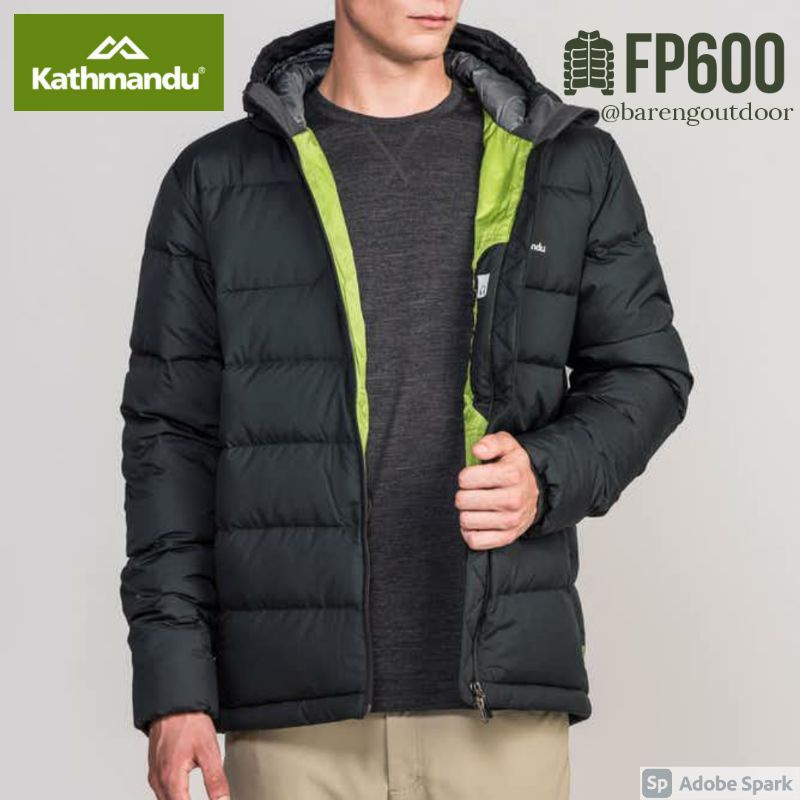 Jaket Gunung Bulu Angsa Duck Down Kathmandu Mens Epiq V2 Hooded Jacket FP600 Original