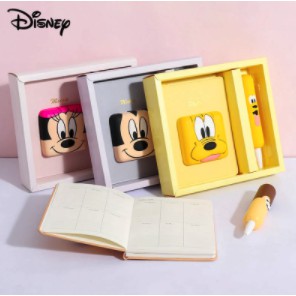 

ORIGINAL Disney Cute Mickey Mouse Journal Notebook+gel pens 92C13