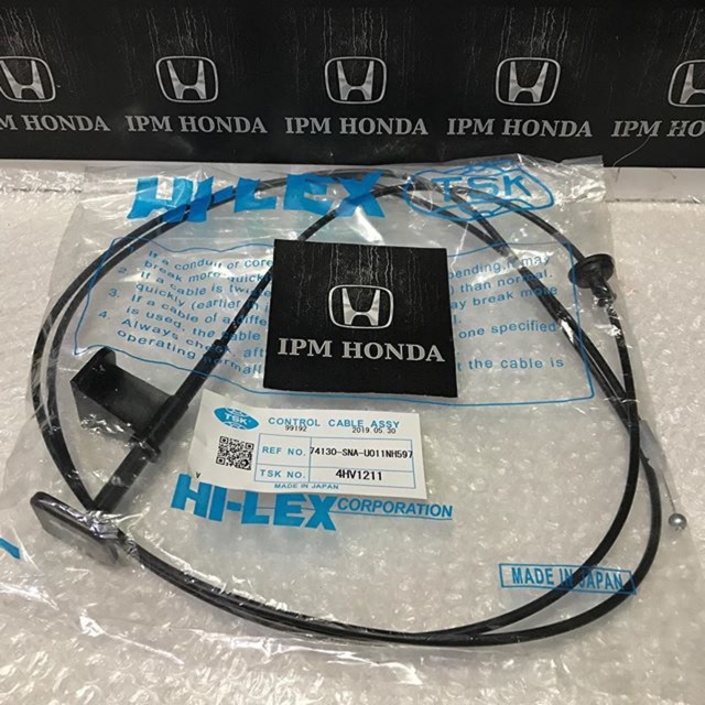 74130 SNA Wire Hood Kabel Cable Tarikan Kap Mesin Motor Honda Civic FD FD1 FD2 2006 2007 2008 2009 2010 2011